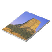 Bloc-note Monument national de Devils Tower dans le Wyoming (Tourné)