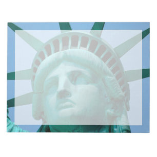 Bloc-note Monuments   Statue de Liberty Face