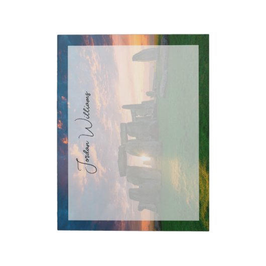 Bloc-note Monuments | Stonhenge, Angleterre (Tourné)