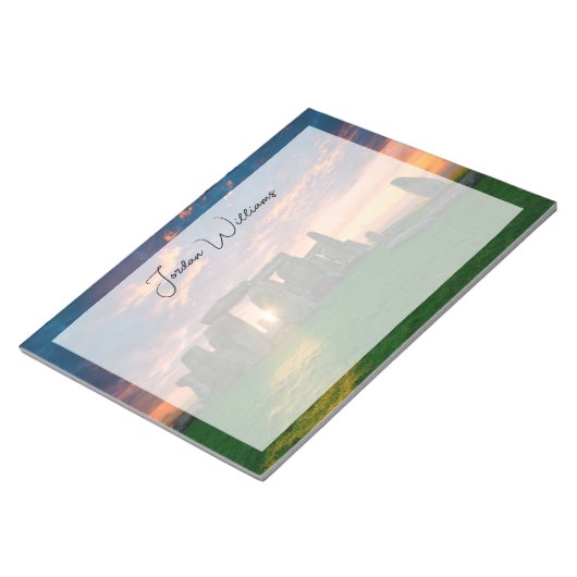 Bloc-note Monuments | Stonhenge, Angleterre (Incliné)