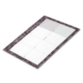 Bloc-note Moody Botanical Weekly Planner | La semaine en un  (Incliné)