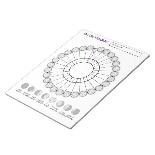 Bloc-note Moon Tracker (Incliné)