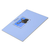Bloc-note Moose en hiver - Art original de la faune (Incliné)