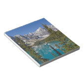 Bloc-note Moraine Lake, Rocheuses canadiennes, Alberta, Cana (Incliné)