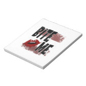 Bloc-note Mords-moi - Citation cool - Halloween - Chauve-sou (Tourné)