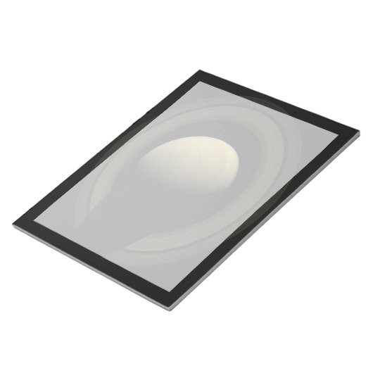 Bloc-note Mosaïque De La Planète Saturne Et Ses Principaux A (Incliné)