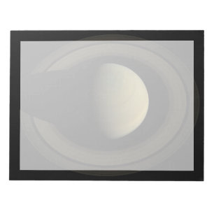 Bloc-note Mosaïque De La Planète Saturne Et Ses Principaux A