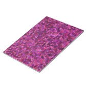 Bloc-note Mosaïque violet rose (Incliné)
