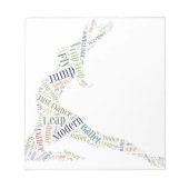 Bloc-note Mot de danse Cloud (Devant)