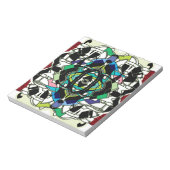 Bloc-note Motif à carreaux (Tourné)