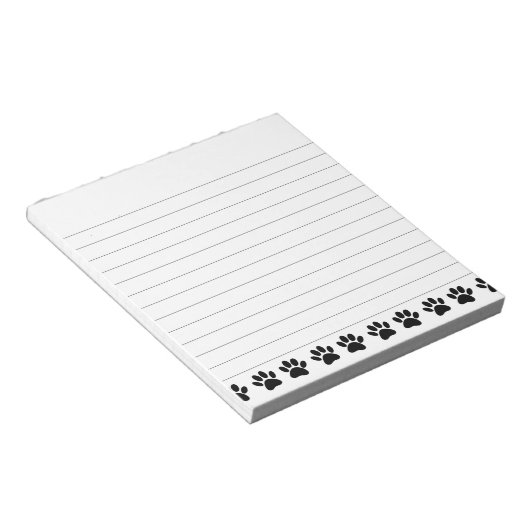 Bloc-note Motif à mâchoires (Incliné)