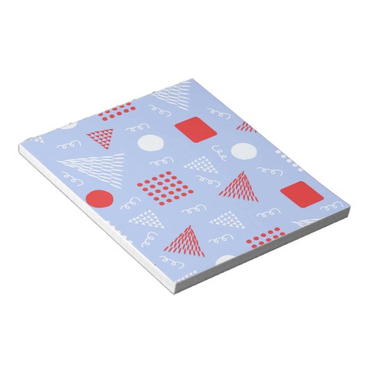 Bloc-note Motif abstrait (Incliné)