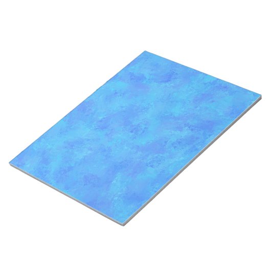 Bloc-note Motif Abstrait bleu (Incliné)