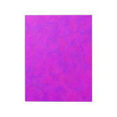 Bloc-note Motif Abstrait Rose Violet (Tourné)