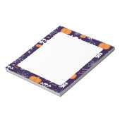 Bloc-note Motif amusant d'Halloween (Tourné)