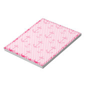 Bloc-note Motif Ancre rose (Tourné)