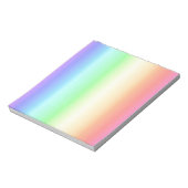 Bloc-note Motif arc-en-ciel 1 (Tourné)