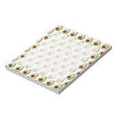Bloc-note Motif Arrière - plan Avocado mignon (Tourné)