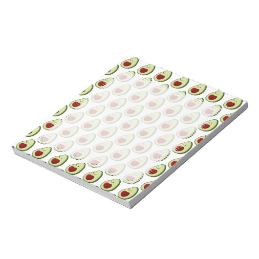 Bloc-note Motif Arrière - plan Avocado mignon (Tourné)