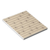 Bloc-note Motif Brown de Khaki à bande horizontale Y2K (Incliné)