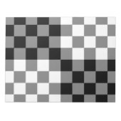 BLOC-NOTE MOTIF CHECKERBOARD (Devant)