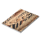 Bloc-note Motif Cheetah (Tourné)