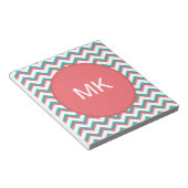 Bloc-note Motif Chevron Sud-Ouest (Incliné)