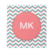 Bloc-note Motif Chevron Sud-Ouest (Devant)