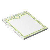 Bloc-note Motif citrons monogramme (Incliné)