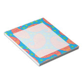 Bloc-note Motif coloré Paisley (Incliné)
