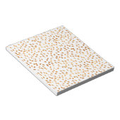 Bloc-note Motif Confetti Gold Leaf (Incliné)