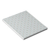 Bloc-note Motif coquillage sans couture (Incliné)