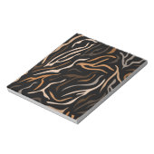 Bloc-note Motif couleur tigre animal (Tourné)