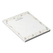 Bloc-note Motif crayon mignon pour appréciation des enseigna (Incliné)