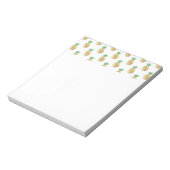 Bloc-note Motif d'ananas Tropical Hawaiian Gold Foil (Tourné)