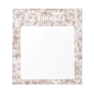 Bloc-note Motif d'aquarelle rouge