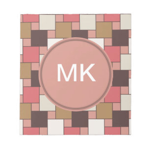 Bloc-note Motif d'armure d'épice de citrouille