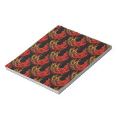 Bloc-note Motif d'art abstrait élégant boho moderne mignon # (Tourné)