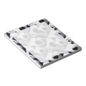 Bloc-note Motif de balle de football (Incliné)