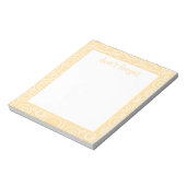 Bloc-note Motif de cercle amusant (Tourné)