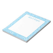 Bloc-note Motif de cercle amusant (Tourné)