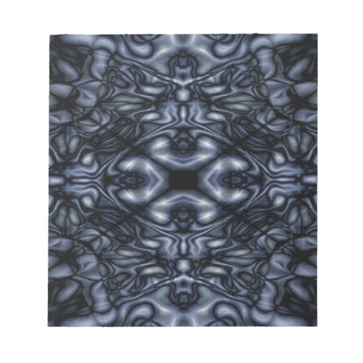 Bloc-note motif de chiffres Abstraits (Devant)