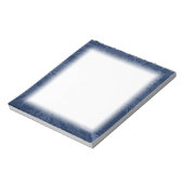 Bloc-note Motif de circuit Geek bleu (Tourné)