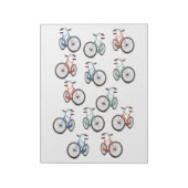 Bloc-note Motif de cycle (Tourné)