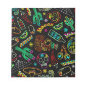 Bloc-note Motif de Fiesta du Mexique (Devant)