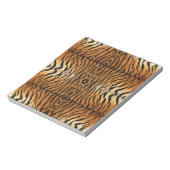 Bloc-note Motif de fourrure de tigre (Tourné)