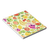 Bloc-note Motif de fruits (Incliné)