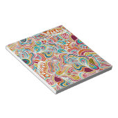 Bloc-note Motif de gribouillage (Incliné)