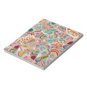 Bloc-note Motif de gribouillage (Tourné)