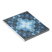 Bloc-note Motif de la Croix Bleue (Incliné)